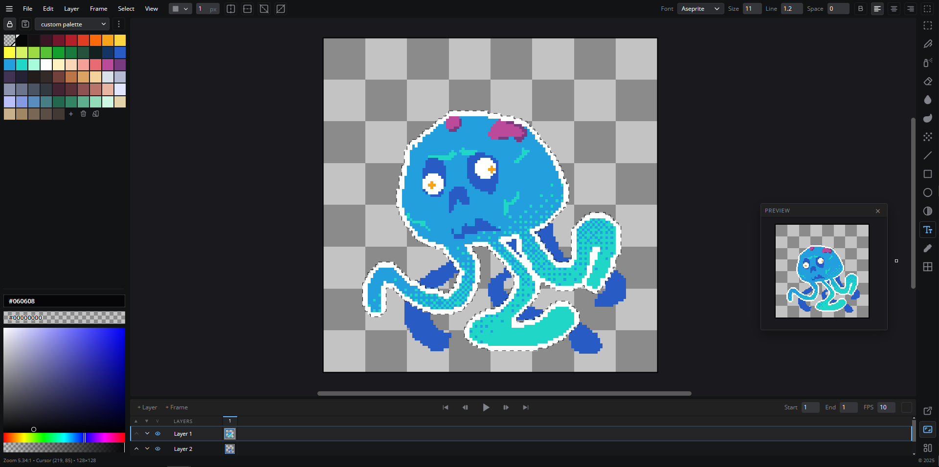 SpriteSheep editor interface